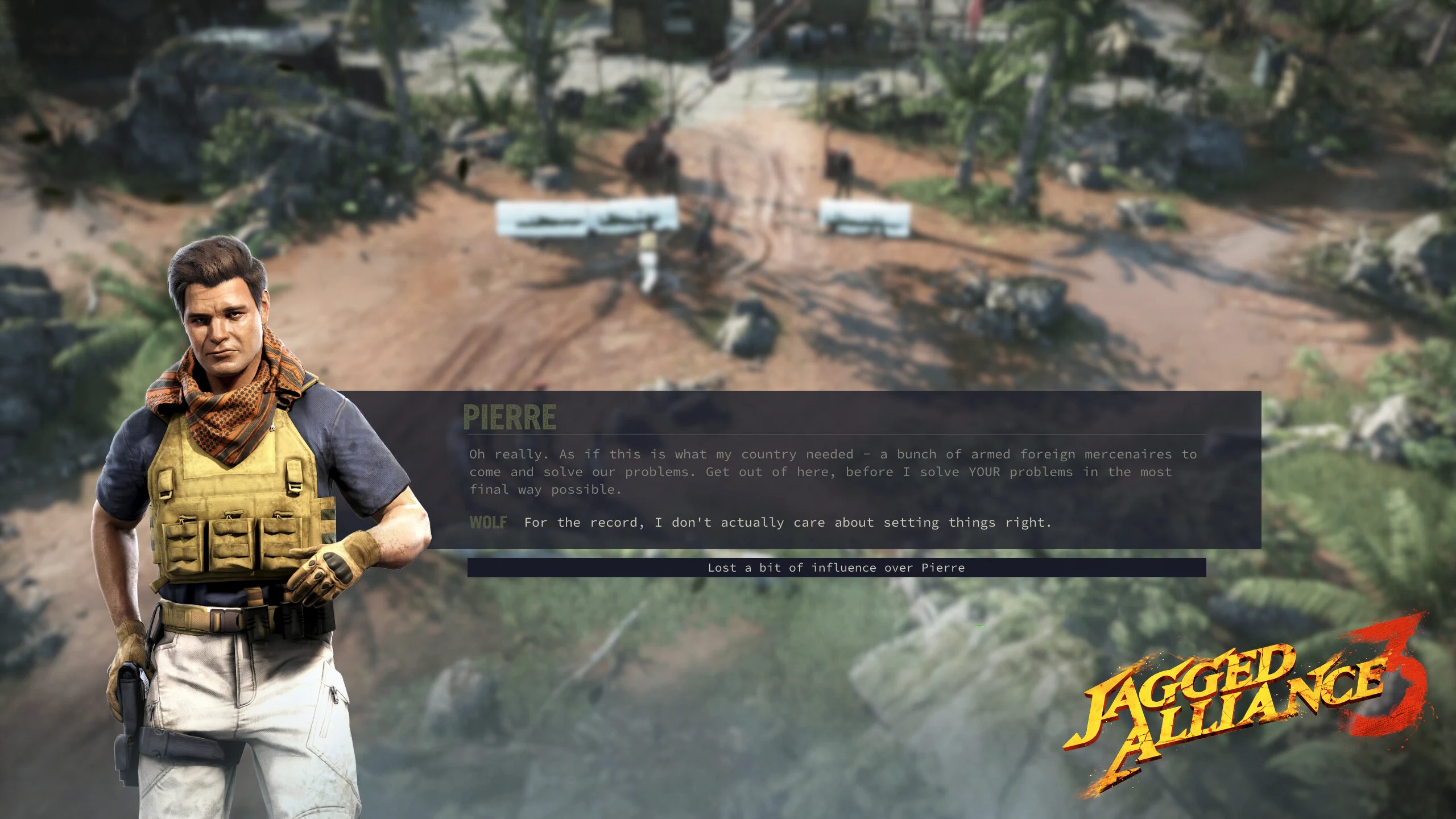 JA3: Wolf. Dialogue