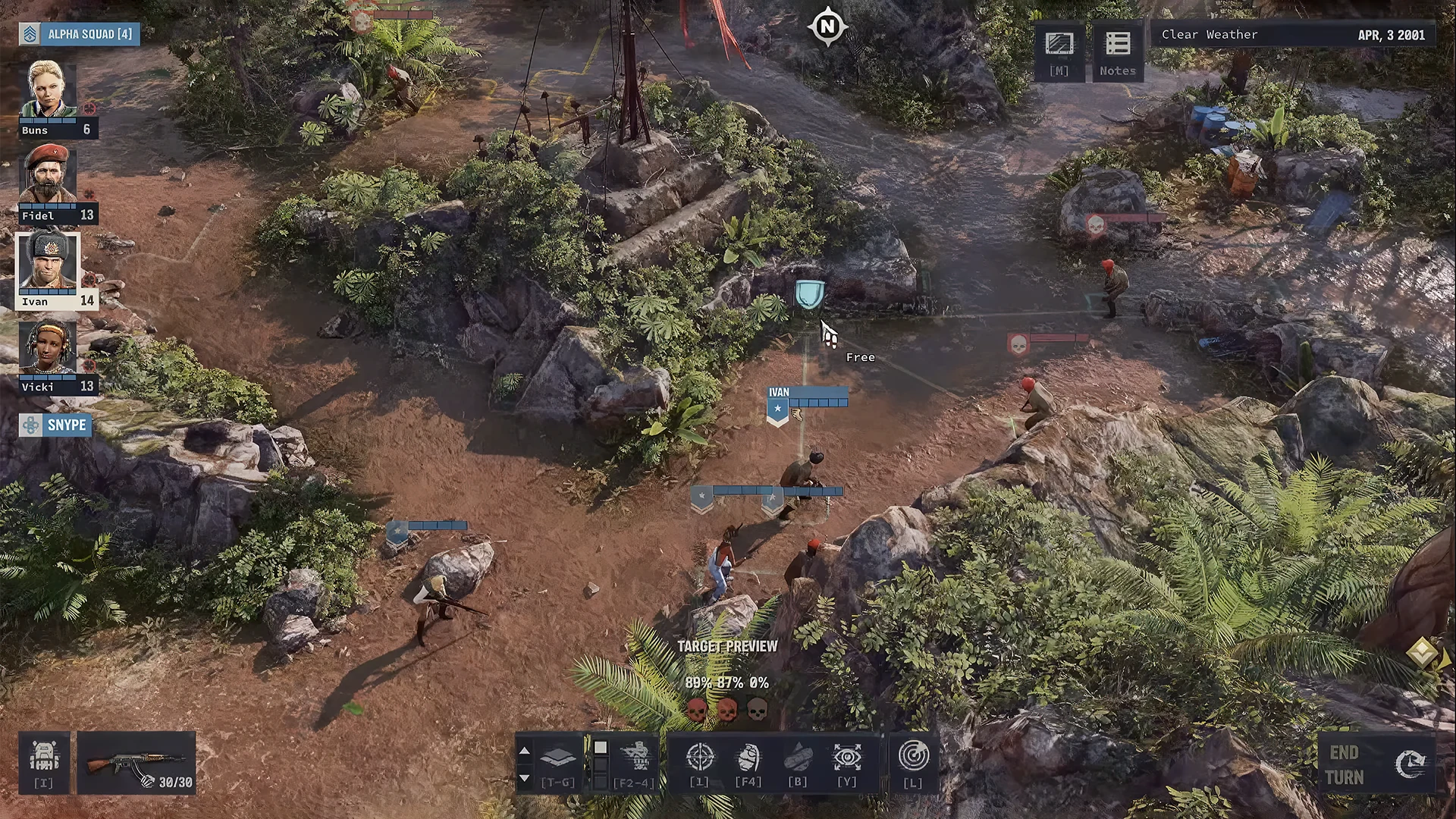 JA3: Turn-based combat. Ivan