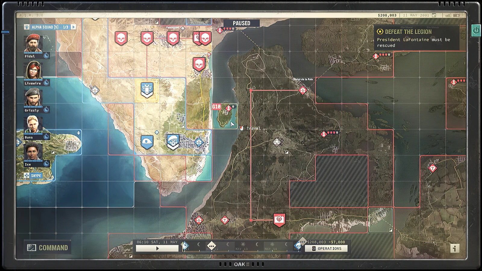 JA3: Grand Chien: country map