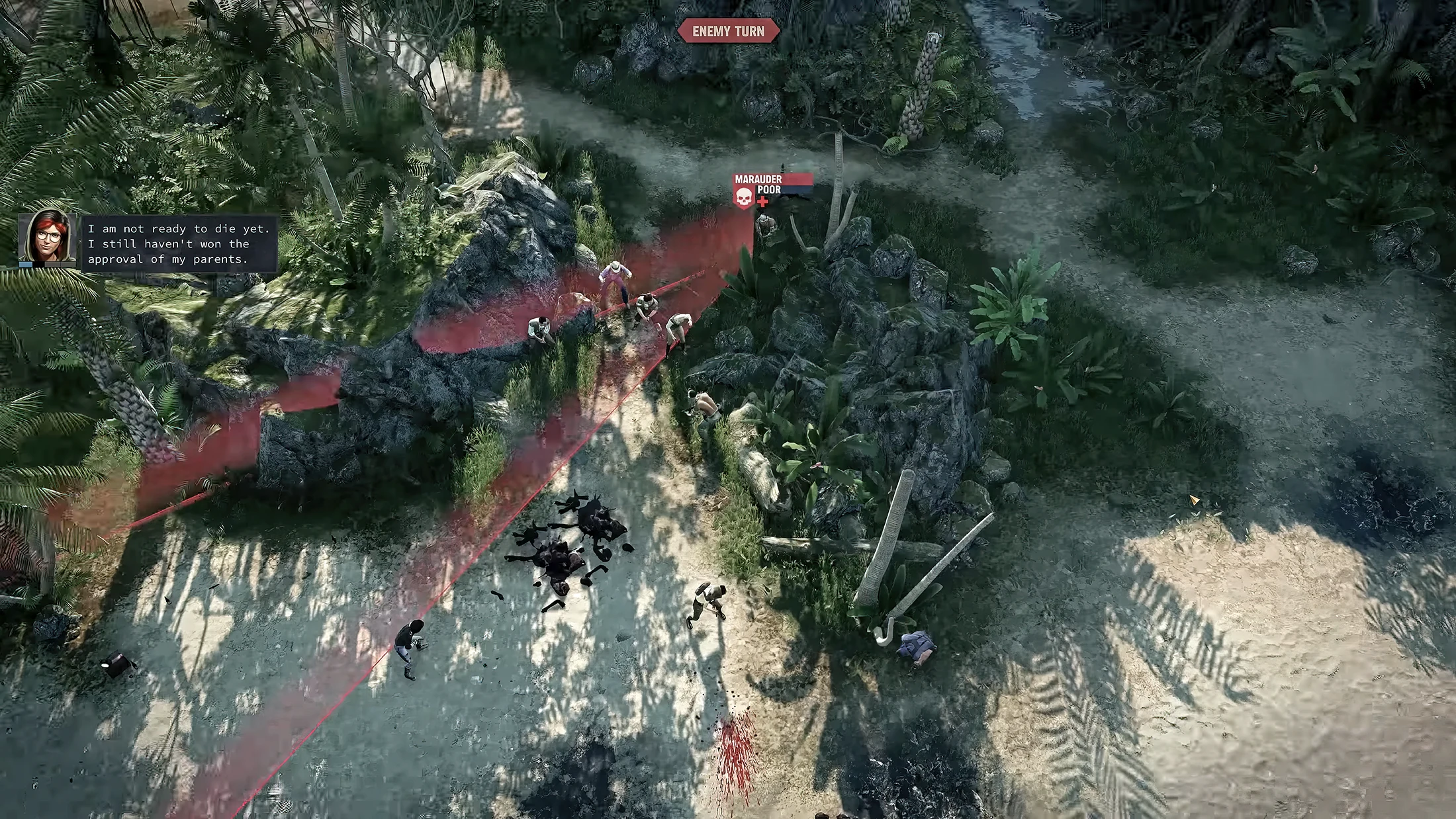 JA3: Enemy visibility zone