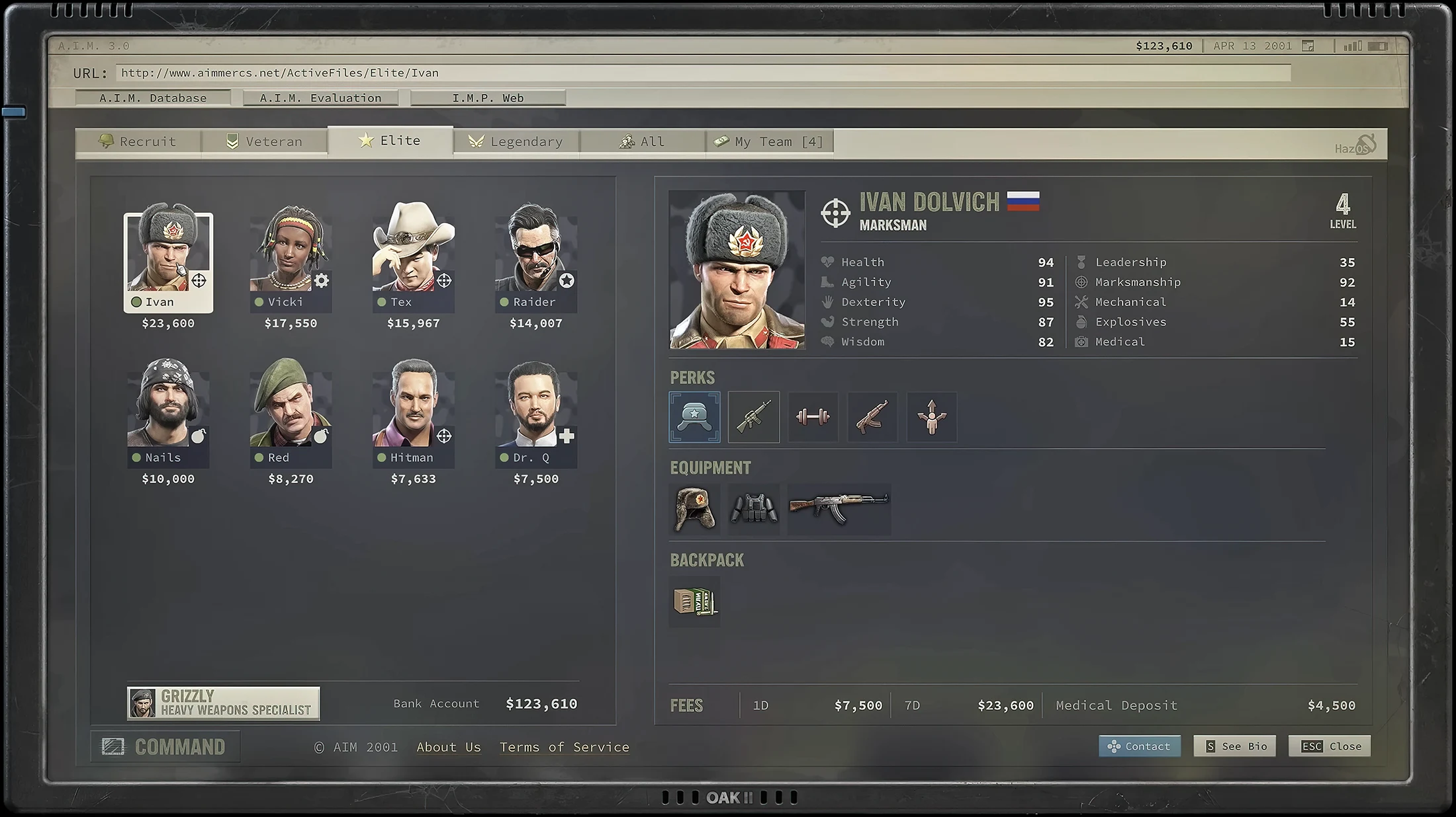 JA3: Hiring Ivan