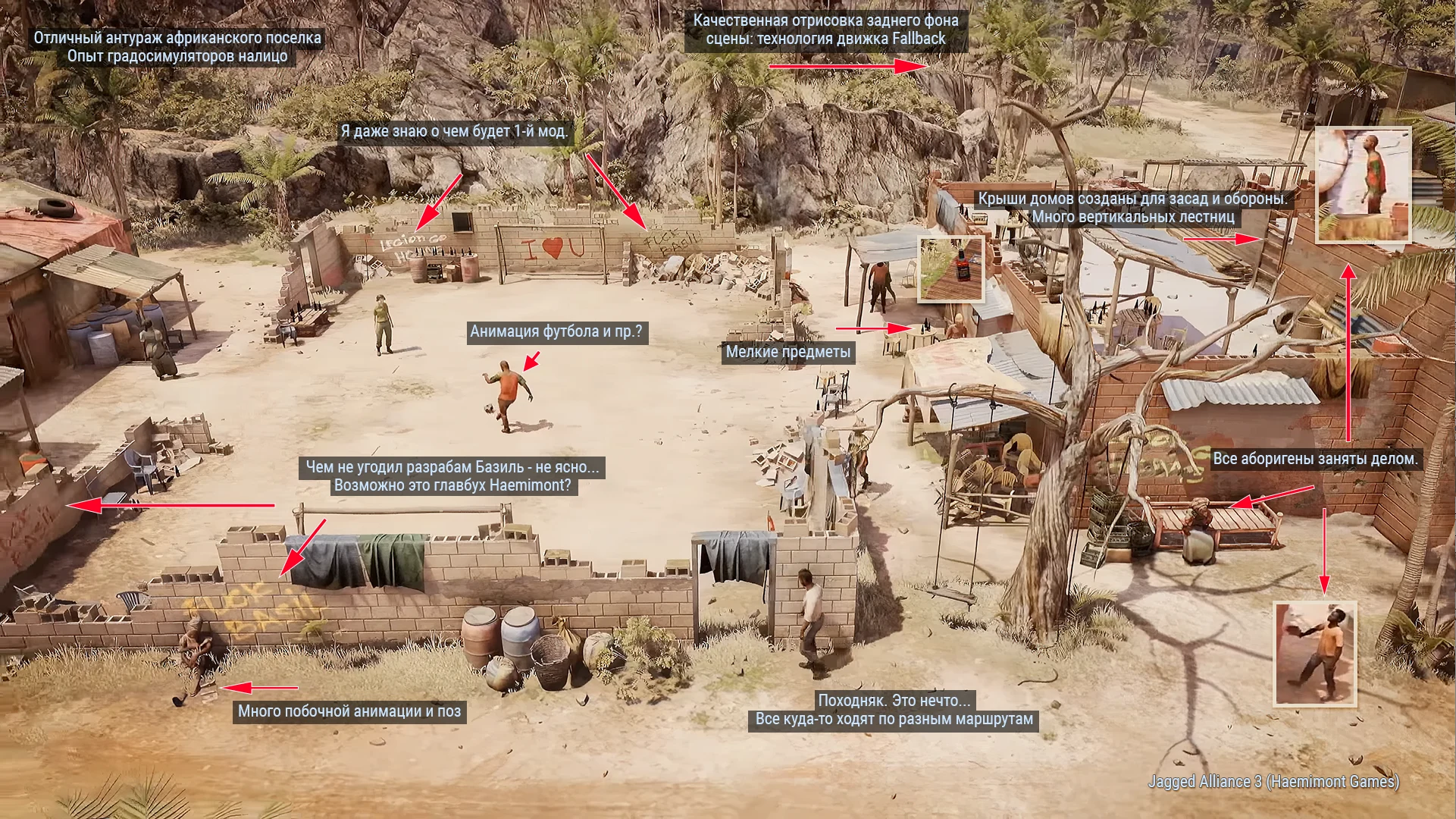 JA3: The village lives its own life