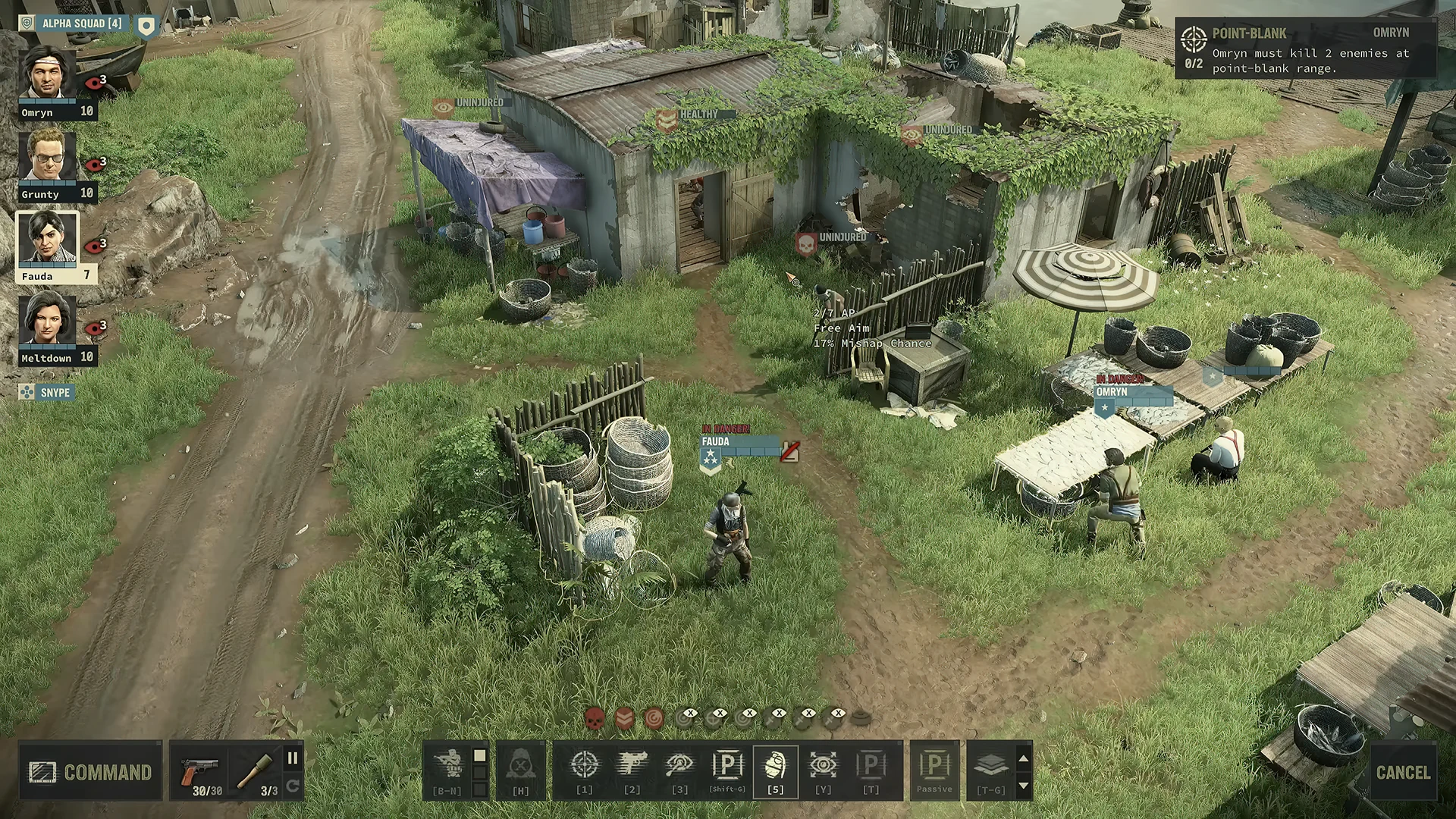 JA3: Before throwing a grenade: Are you the one renting out the room?